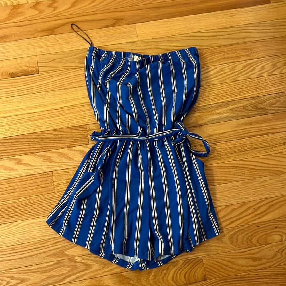 Romper with belt
